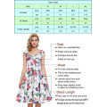 Grace Karin Retro Vintage Sweetheart Backless Halter Nylon-Coton Tyrian Red Party Picnic Dress CL008950-3